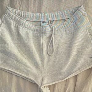 Women's Athletic Drawstring Shorts - Cream